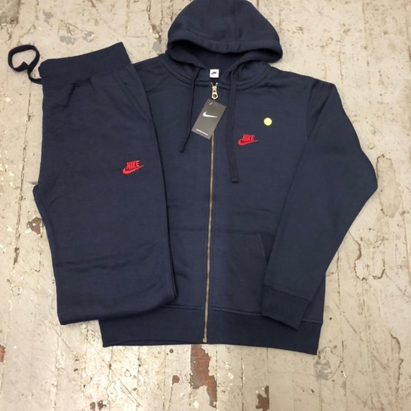 mens black nike sweatsuit